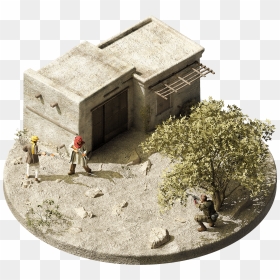 Battleground Area - Scale Model, HD Png Download - metal gear png