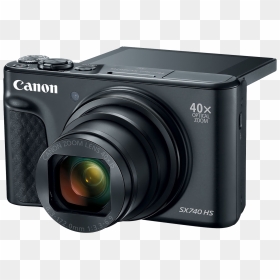 Camera Png Image Download - Canon Power Shot Sx740 Hs, Transparent Png - canon camera png