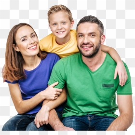 Happy Family Png Jpg Black And White - Happy Family Png, Transparent Png - happy family png