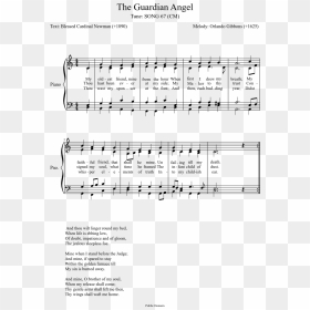 The Guardian Angel Sheet Music Composed By Melody - Away In A Manger Sheet, HD Png Download - guardian angel png