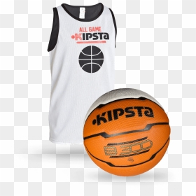 Tenue Basket Decathlon - Decathlon Group, HD Png Download - basketball ball png