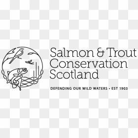 Satcs Horizontal Black Rgb - Salmon & Trout Conservation, HD Png Download - horizontal black line png