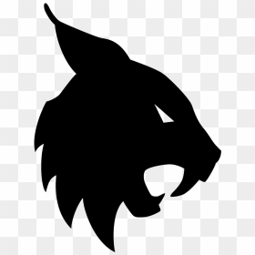 Black Lynx Logo Transparent Clipart , Png Download - Lynx Black And White, Png Download - lynx png