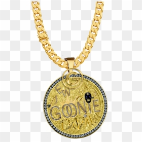 #goonie #goon #diamond #gold #chain #necklace #gmst - Heritage Transport Museum, HD Png Download - rapper gold chain png
