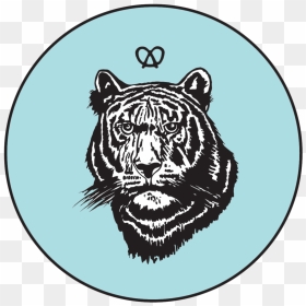 Transparent Tiger Head Png - The Blind Tiger Cafe, Png Download - tiger head png