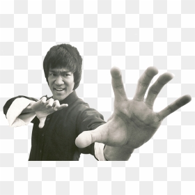Bruce Lee Black And White Transparent Png - Bruce Lee Png, Png Download - bruce lee png