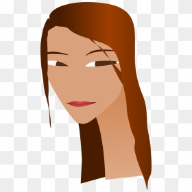 Woman"s Face With Long Neck Clip Arts - Long Neck Clipart, HD Png Download - woman face png
