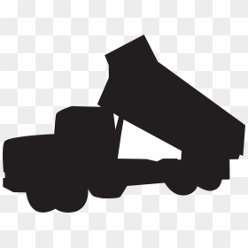 Dump Truck Silhouette Vector, HD Png Download - dump truck png