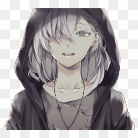 Padha 16 Years Female - Anime Boy With Long White Hair, HD Png Download - white hair png