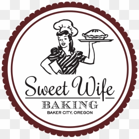 Sweet Wife Logo Transparent - Circle Border Png Line, Png Download - baking png