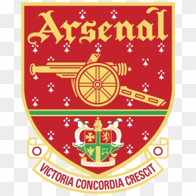 Arsenal Old Logo Png, Transparent Png - arsenal logo png