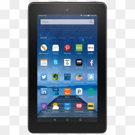 Fire Tablet Transparent Png - Amazon Fire Tablet 5th Generation, Png Download - kindle png