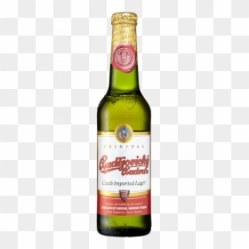 Czech Imported Lager Budvar, HD Png Download - alcohol bottle png