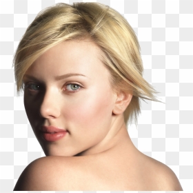 Transparent Scarlett Johansson Png - Closeup Actress Hollywood, Png Download - scarlett johansson png