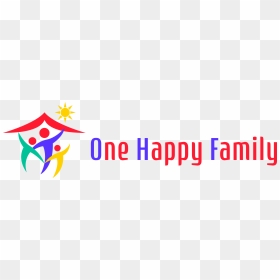 One Happy Family Logo, HD Png Download - happy family png