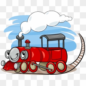 Steam Engine Train Drawing - Engine Train Drawing, HD Png Download - steam train png