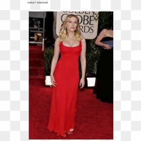 Scarlett Johansson Golden Globes Dress, HD Png Download - scarlett johansson png
