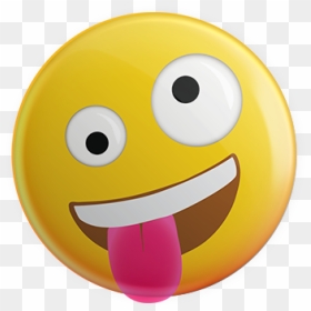 Smiley, HD Png Download - crazy face png