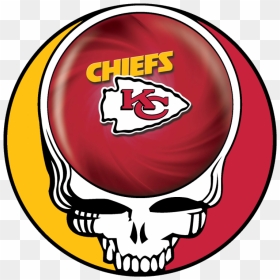 Kansas City Chiefs Skull Logo Decals Stickers - Kansas City Chiefs Grateful Dead, HD Png Download - kansas city chiefs logo png