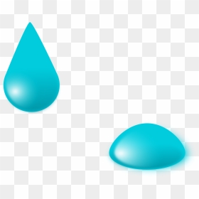 Water Droplets Clipart Water Drip - Cartoon Water Drop Gif, HD Png Download - water drop clipart png