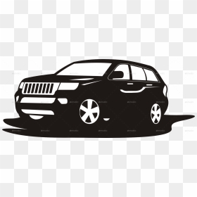 Car Logo Template - Car Logo Black And White, HD Png Download - car logo png