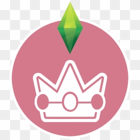 Sims 4 Png Pink , Png Download - Pink Sims 4 Logo, Transparent Png - sims 4 logo png