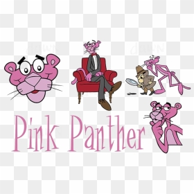 The Pink Panther Logo Png Transparent Image - Pink Panther, Png Download - panther logo png
