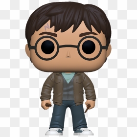 Harry Potter With Two Wands Pop Vinyl Figure - Pop Harry Potter Rare, HD Png Download - harry potter wand png