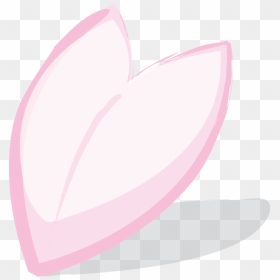 Single Cherry Blossom Petal Clipart , Png Download - Cherry Blossom Petal One, Transparent Png - sakura petals png