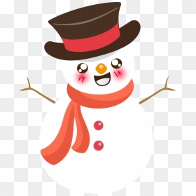 Cute Snowman Png - Snowman Clipart Cute, Transparent Png - cute snowman png