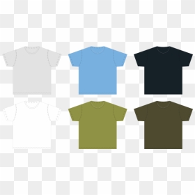 Xl Size Blank T Shirt Template Vector Drawing - T-shirt, HD Png Download - blank t shirt png