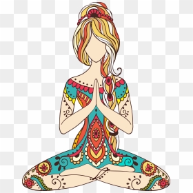 Https - //almoretreat - - Yoga Art, HD Png Download - namaste png