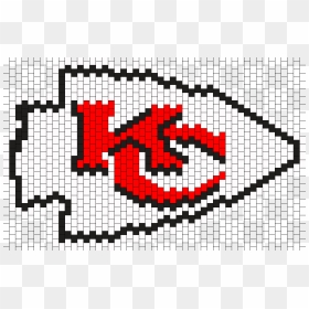 Kansas City Chiefs Bead Pattern - Kansas City Chiefs Hoodies, HD Png Download - kansas city chiefs logo png