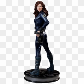 Scarlett Johansson Premium Format™ Figure - Scarlett Johansson Black Widow Statue, HD Png Download - scarlett johansson png