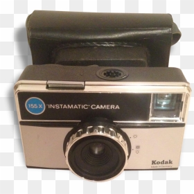 Camera Old Kodak Instamatic 155 X Camera Case Leather - Kodak Instamatic, HD Png Download - old camera png