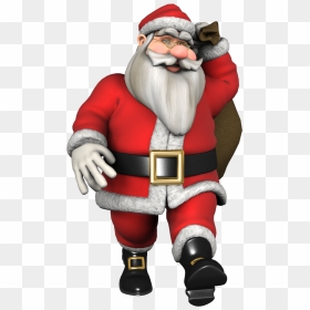 Father Christmas Png Free Download - Santa Claus Animated Png, Transparent Png - christmas.png