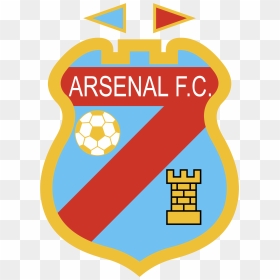 Arsenal Logo Png Transparent - Escudo Arsenal De Sarandi, Png Download - arsenal logo png