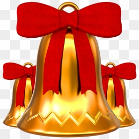 Christmas Bell Png Photo - Ribbon, Transparent Png - christmas bell png