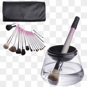 Pronoir Electric Makeup Brush Cleaner With Vanity Planet - Makeup Brush, HD Png Download - makeup brushes png
