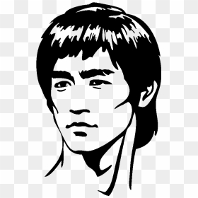 Transparent Bruce Lee Png - Cartoon Bruce Lee Drawing Easy, Png Download - bruce lee png