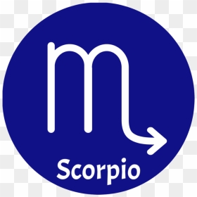 Scorpio Zodiac Sign - Majorelle Blue, HD Png Download - scorpio png