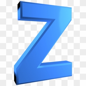 3d Letter Z Png, Transparent Png - png letters