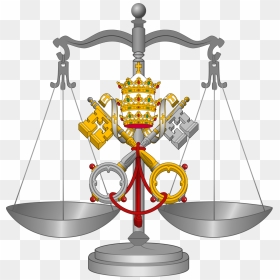 Gaudium Et Spes Logo, HD Png Download - scales of justice png