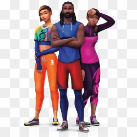 Official Sims 4 Fitness Stuff Assets Provided By Ea - Sims 4 Fitness Stuff, HD Png Download - sims 4 logo png