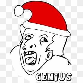 Genius Karácsonyi Meme - Meme Genius, HD Png Download - funny meme png