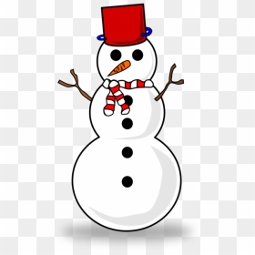 Kiss Clipart Snowman - Free Snowman Clipart, HD Png Download - cute snowman png