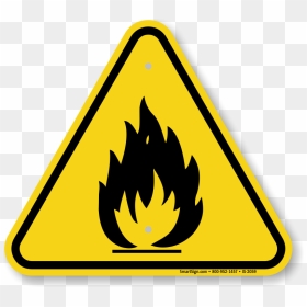 Toxic Clipart Caution - Warning Sign Fire, HD Png Download - toxic symbol png