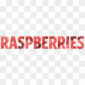 Raspberries Word, HD Png Download - raspberries png
