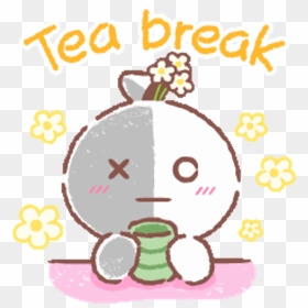 #bt21 #png #bts @-larenialuv @nhylynhh #tea #break - Bts, Transparent Png - break png