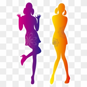 Fashion Silhouette Illustration - Woman Wearing Heels Silhouette, HD Png Download - heels png